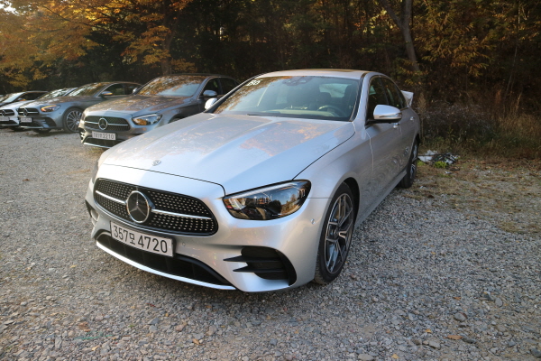 ‘더 뉴 메르세데스-벤츠 E 220 d 4MATIC AMG 라인’. (사진=이성은 기자)
