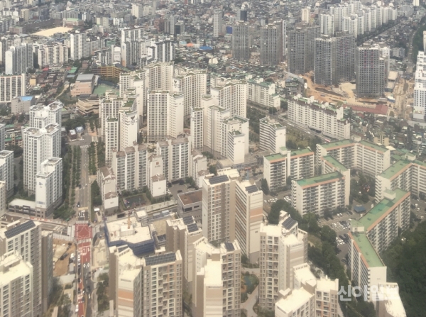 서울시내 아파트 전경. (사진=신아일보DB)