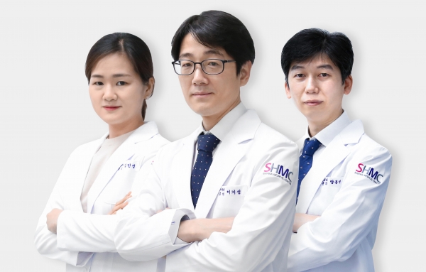 왼쪽부터,호흡기내과김민정과장,소화기내과이기성과장,정형외과양봉석과장(사진/시화병원)