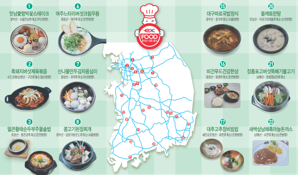 올해 ex-food. (자료=도로공사)