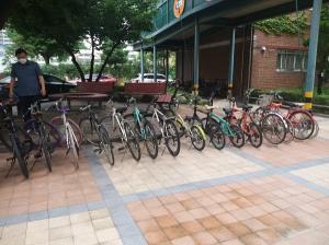 송파구, 버려진 자전거 수리해 재탄생…중‧고등학교에 기증