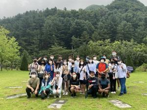 국립춘천숲체원, 외국인 유학생 대상 산림교육·레포츠 캠프 운영