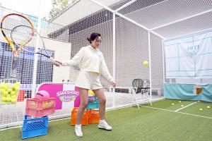 [포토] "직접 테니스 체험하고 즐기자"