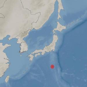 일본 시즈오카 남쪽 바다서 규모 6.1 지진…  지진 발생 깊이 400km