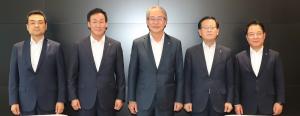 우리금융, 임종룡 회장과 은행장 후보자 간담회
