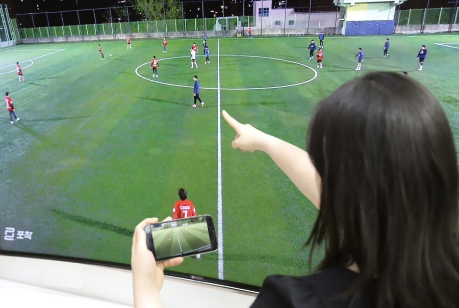 KT스카이라이프, 기자협 축구대회 'AI 중계' 도입