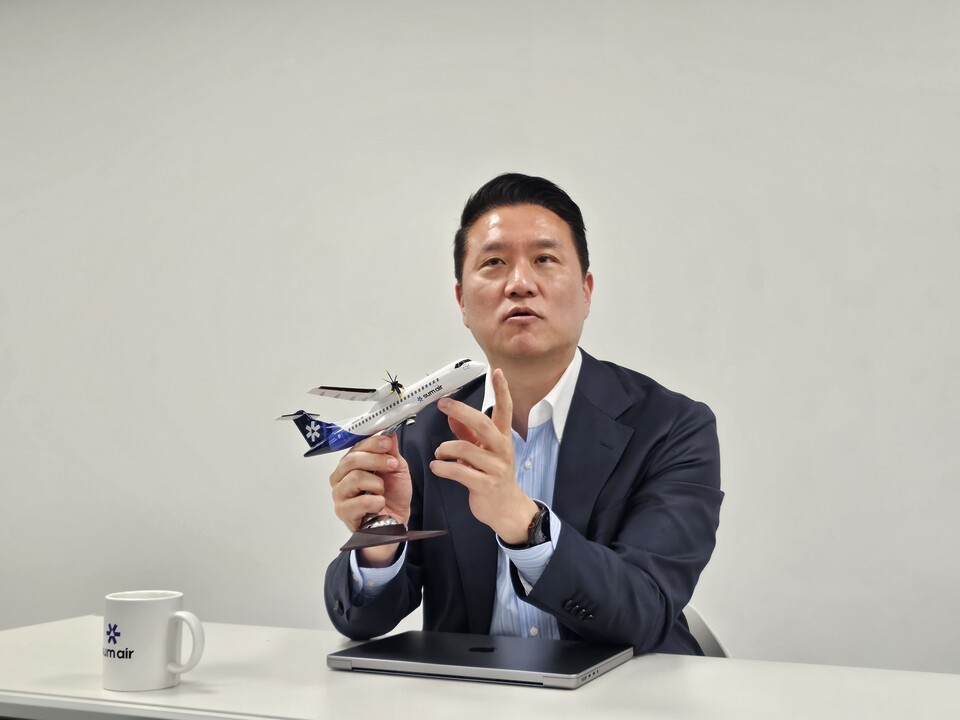 [5월의 만남] 최용덕 섬에어 대표 "섬·지방 잇는 항공망...지역균형 지... - 뉴스 썸네일 이미지