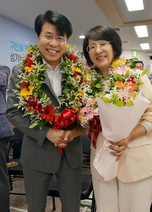 서강석 <b>송파구청장</b> 재선 성공…"구민과 함께 더 나은 송파 만들 것"