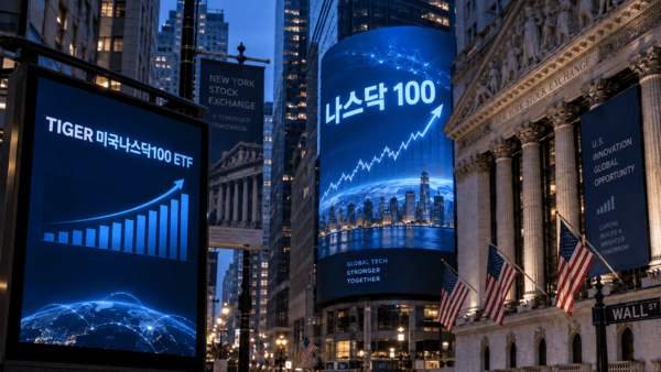 나스닥 강세 탄 개미...미래에셋운용 TIGER 미국나스닥100 ETF 올해만 2조... - 뉴스 썸네일 이미지